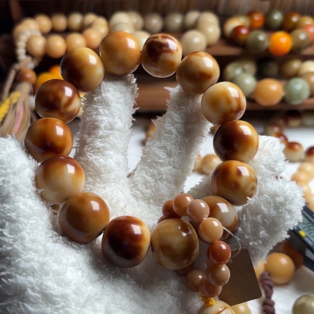 手串菩提根/象牙果卡22.8干磨手持福利