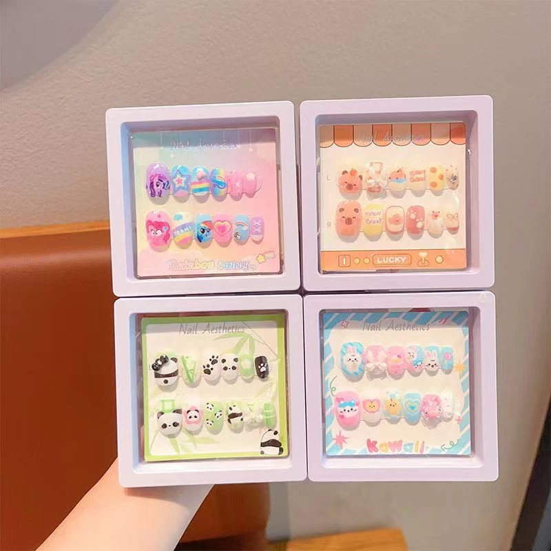 甜美卡通穿戴甲片清仓合集链接（实物以直播间展示为准）