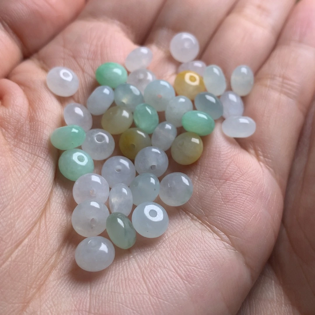 散珠翡翠8*多样性发货36颗