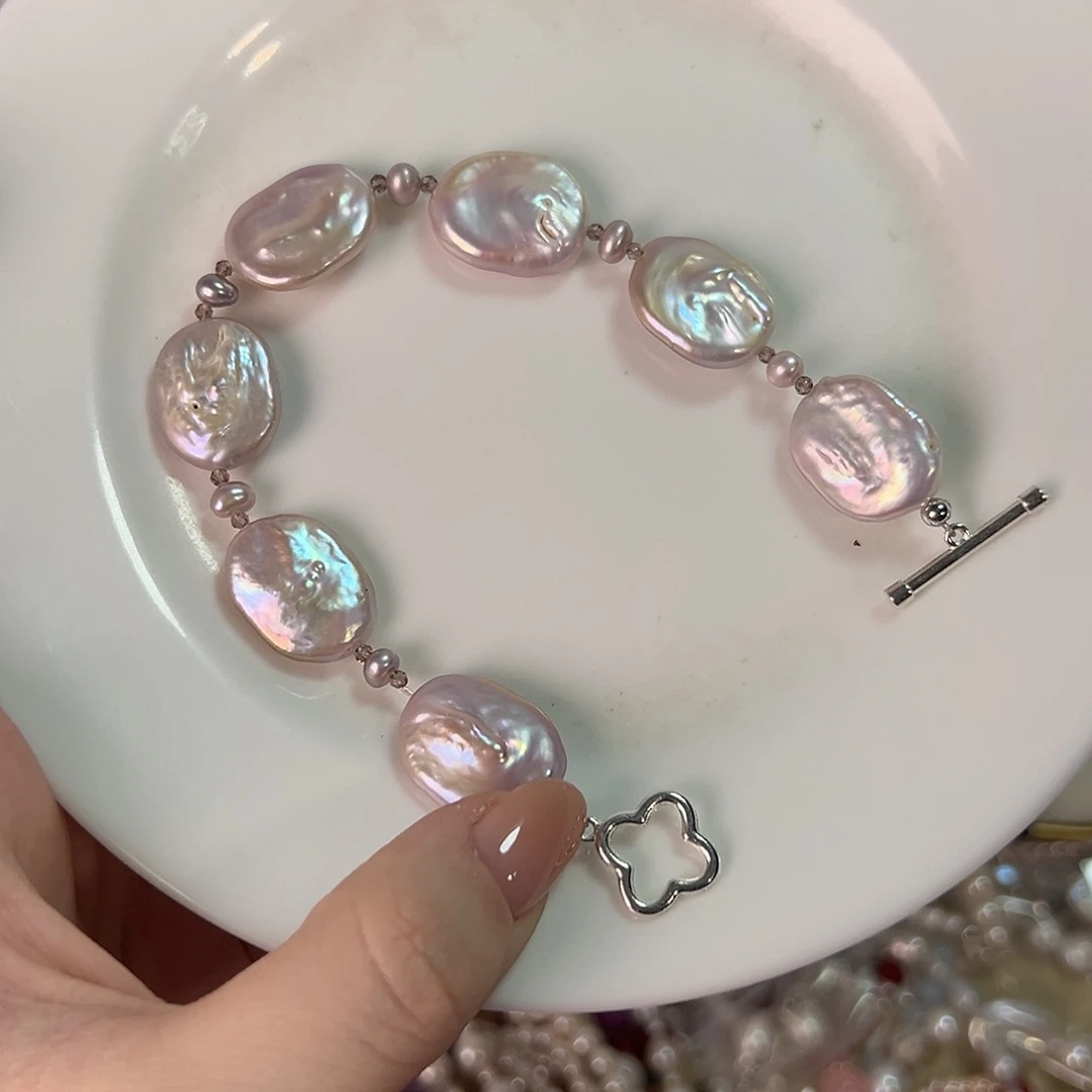 未镶嵌淡水珍珠设计款淡水