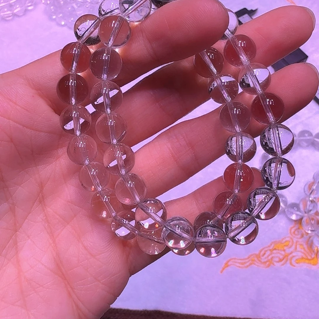 水晶打孔不退换未镶嵌