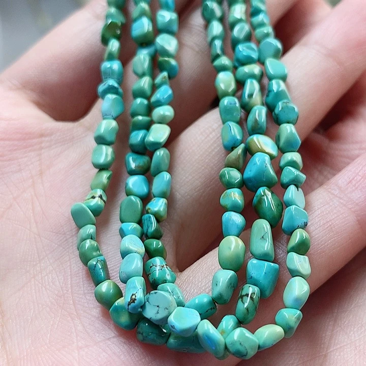 未镶嵌绿松石珠宝奇石