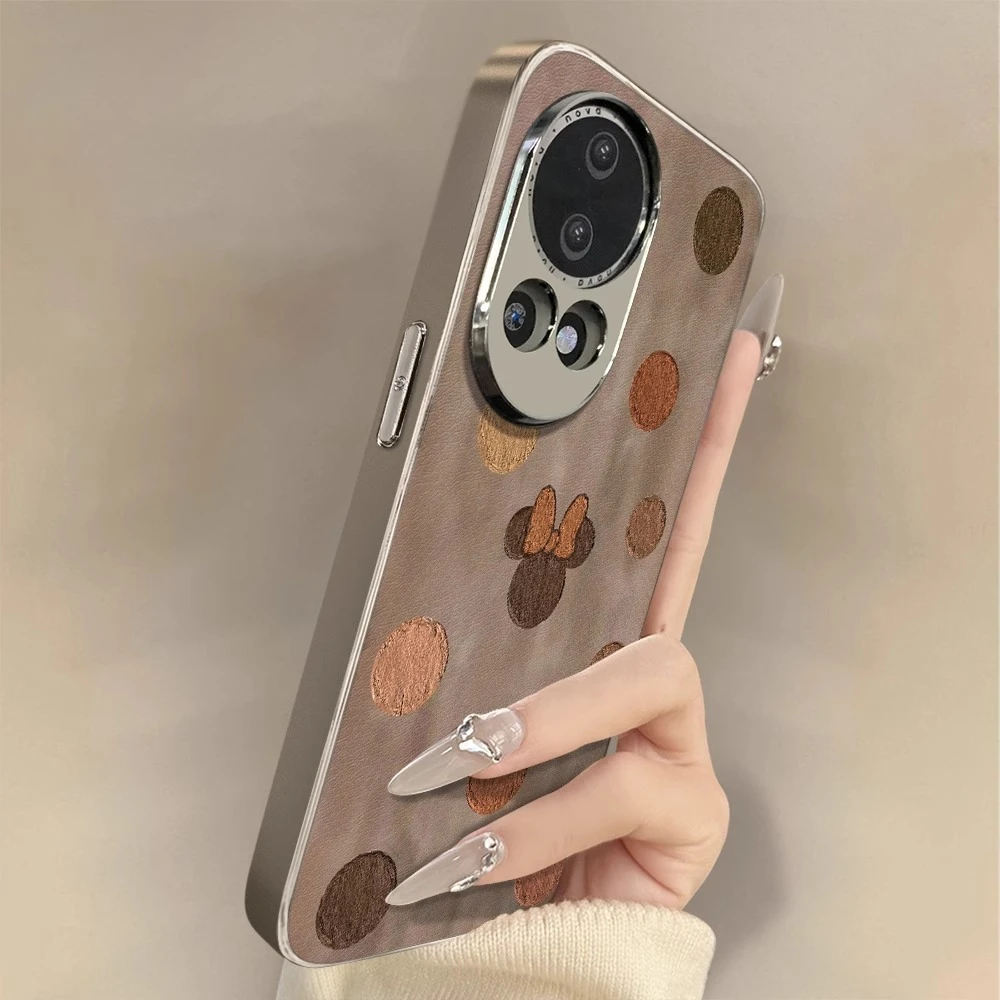 波点米妮适用华为nova14pro手机壳小羊皮14防摔nova13全包11ultra