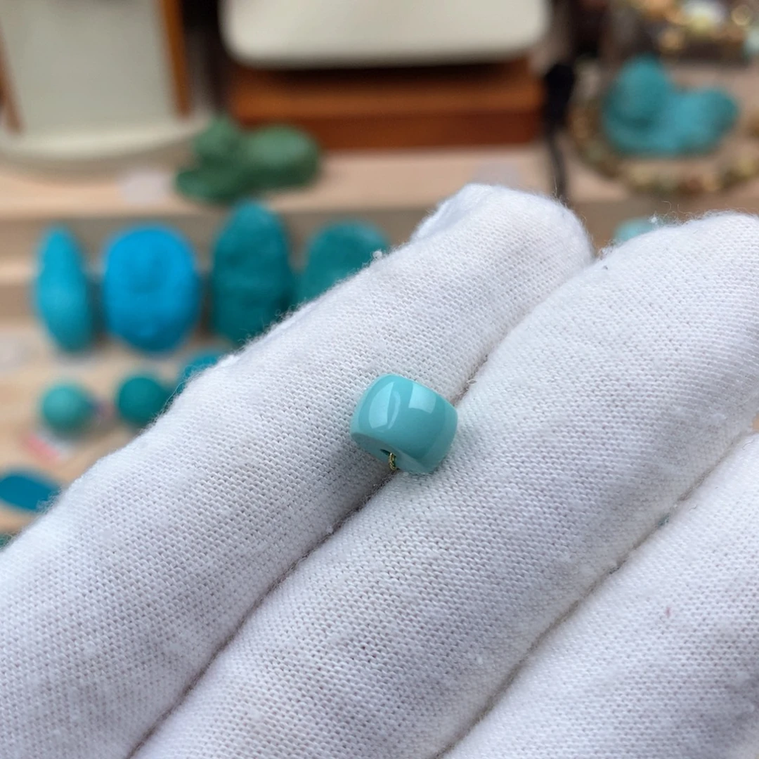 绿松石未镶嵌直切8