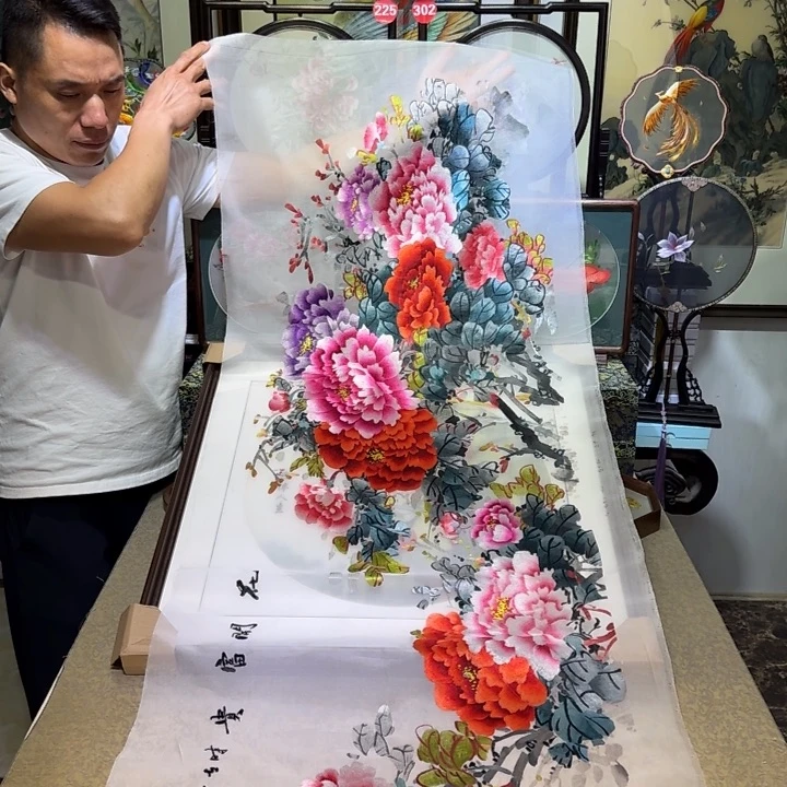 刺绣刺绣工艺精湛独特