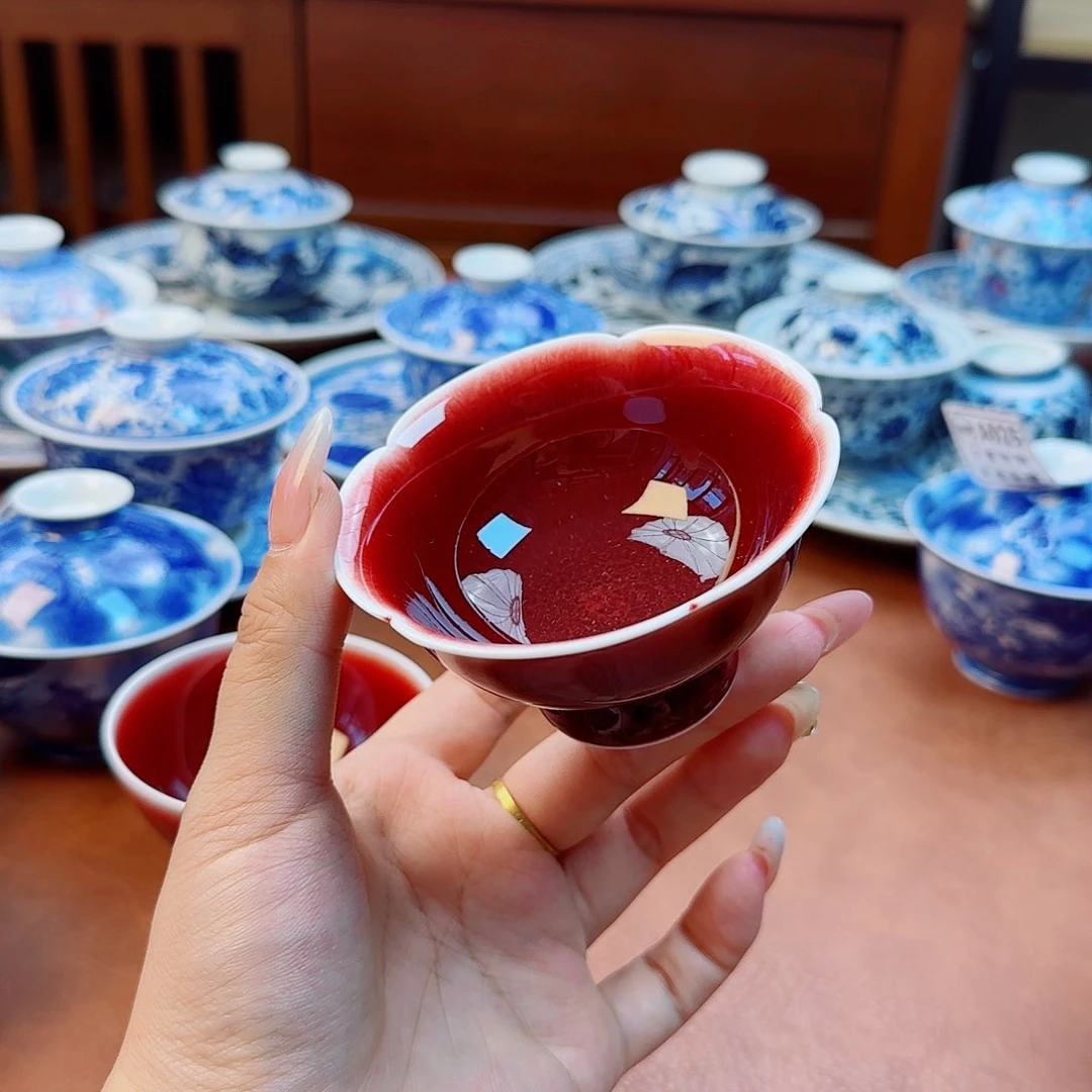 景德镇陶瓷手绘杯子