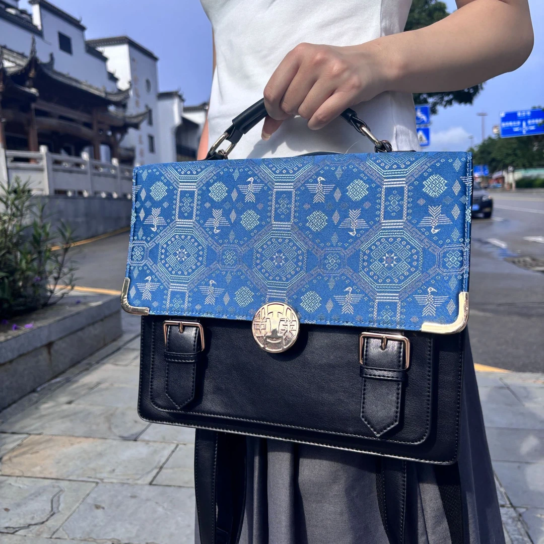 【即将断货】广西非遗壮锦痛包学院风背包斜挎通勤旅行双肩包