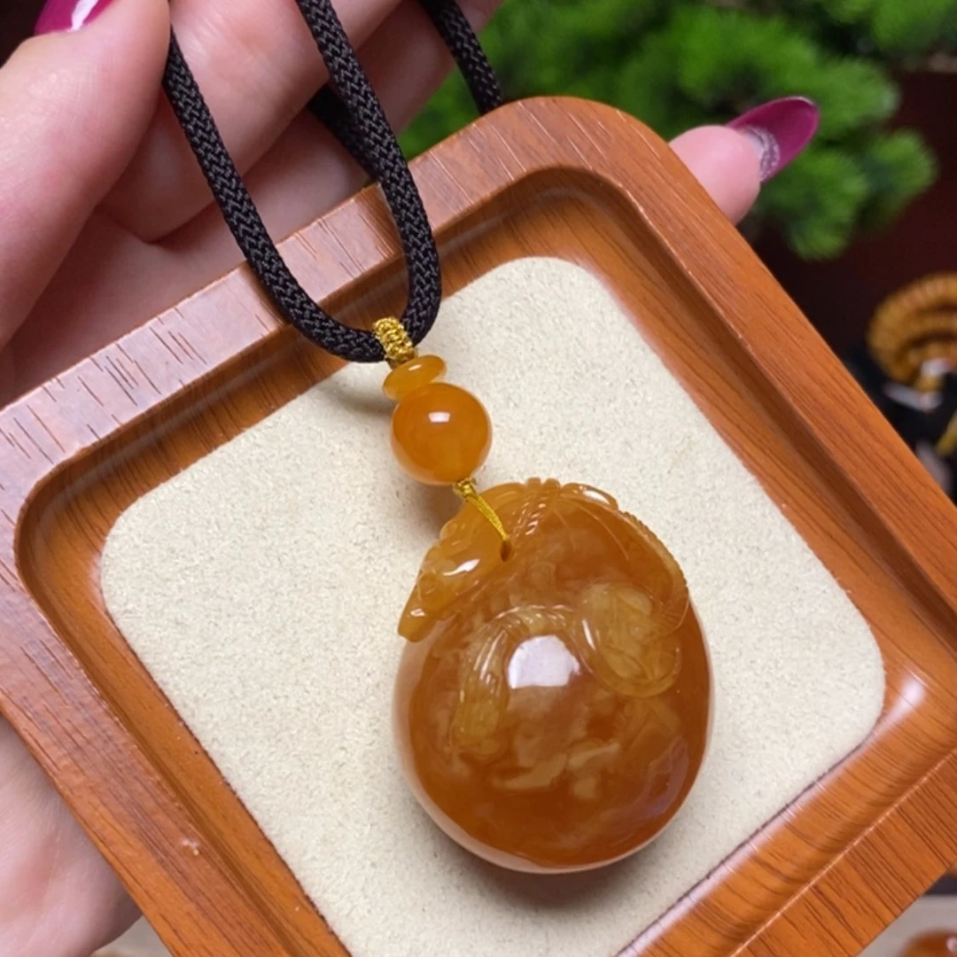 【闪购商品】蜜蜡颈饰未镶嵌项链