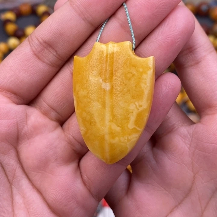 琥珀未镶嵌裸石蜜蜡L