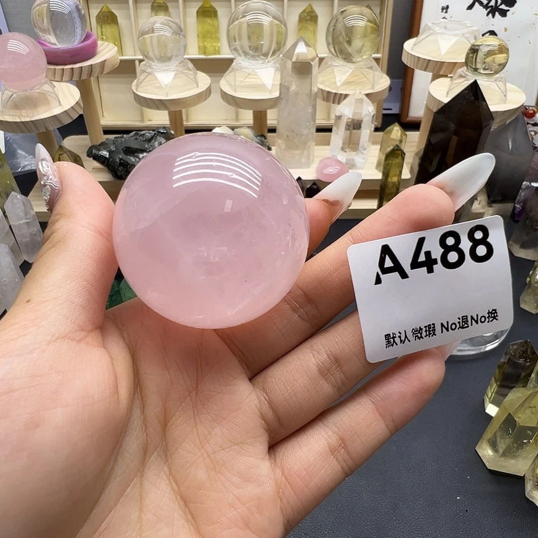 子***铭水晶天然水晶半成品未镶嵌微瑕
