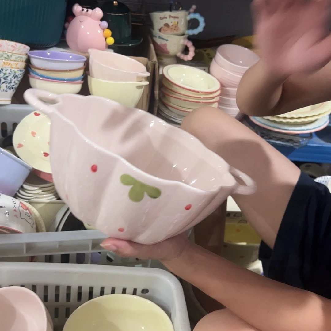 瓷片草莓南瓜大送勺子