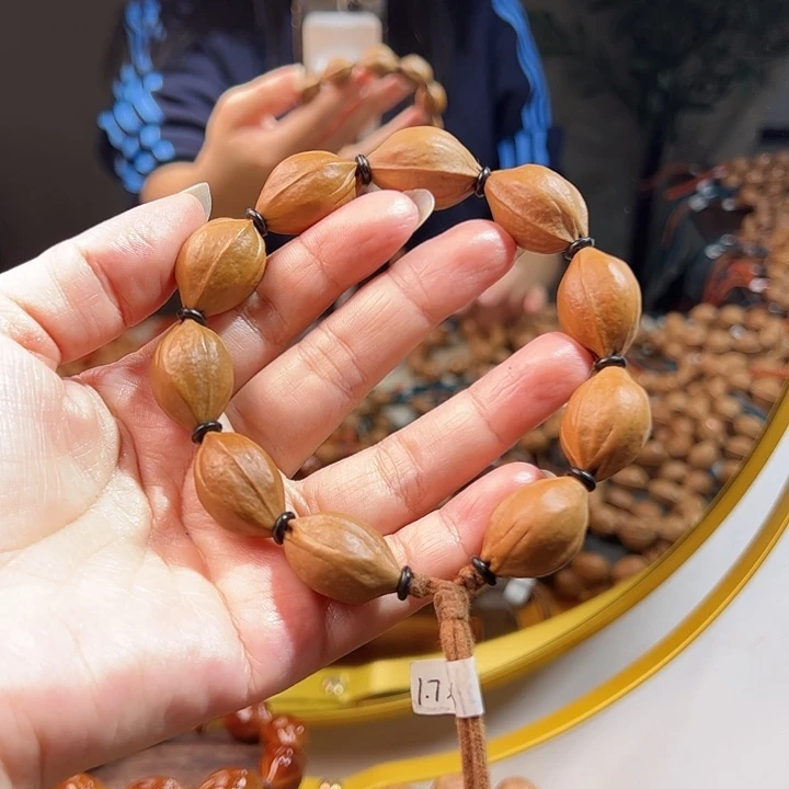 橄榄核吊坠希*爸梅林铁核1.7-26