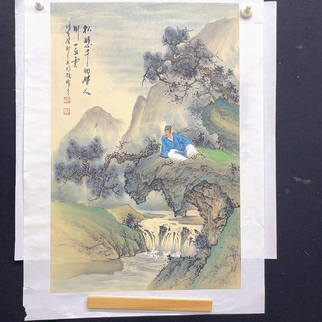 国画手绘国画，精品斗方