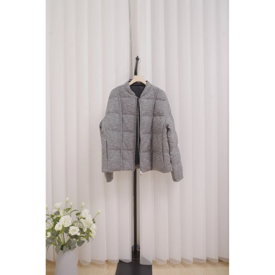 2025文哥工作室女秋季高定时尚设计气质羽绒外套XJN-9Y-16