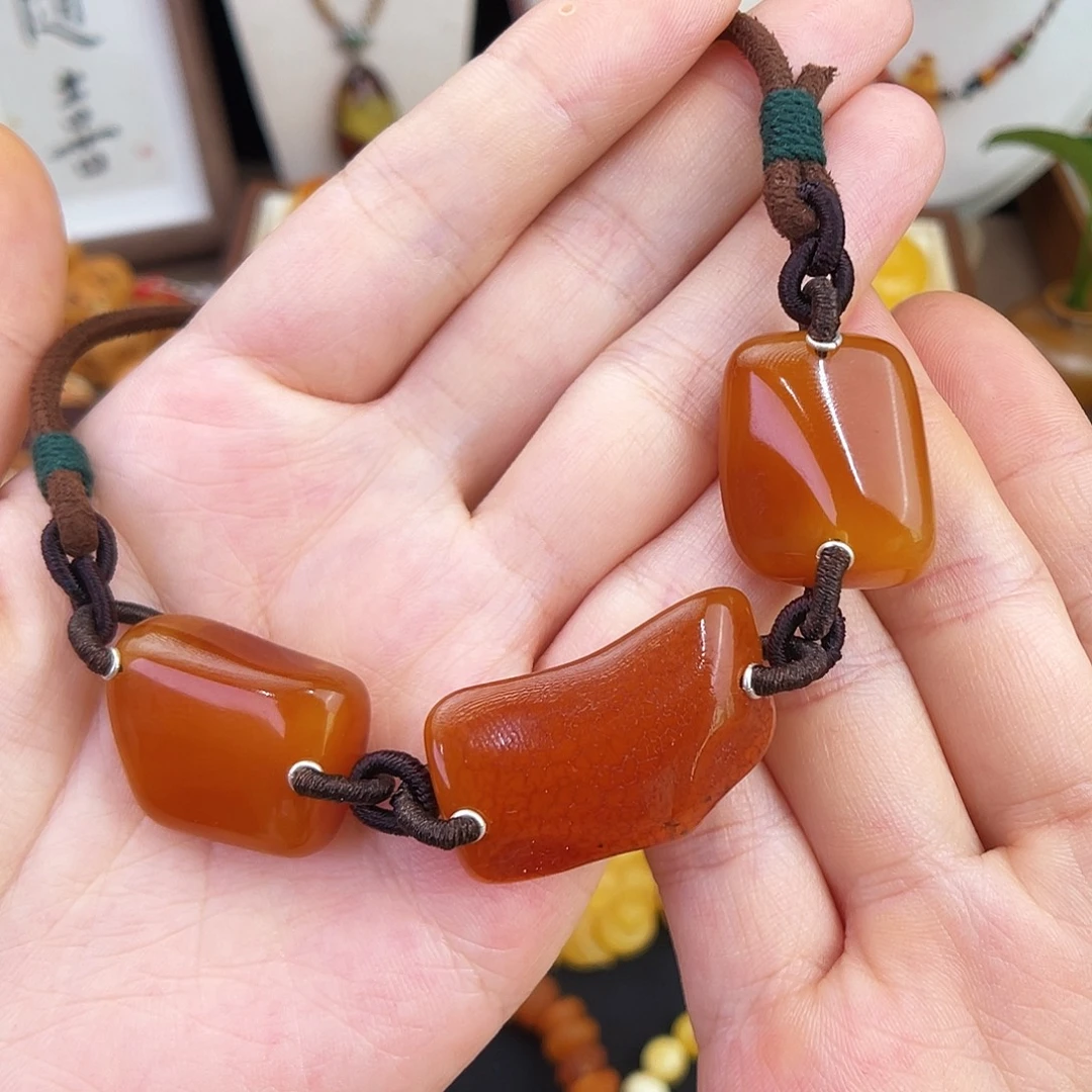 琥珀未镶嵌珠宝奇石