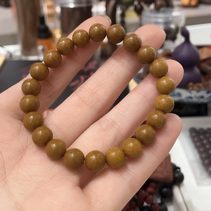 泥塑合香珠栀子花0.8单圈