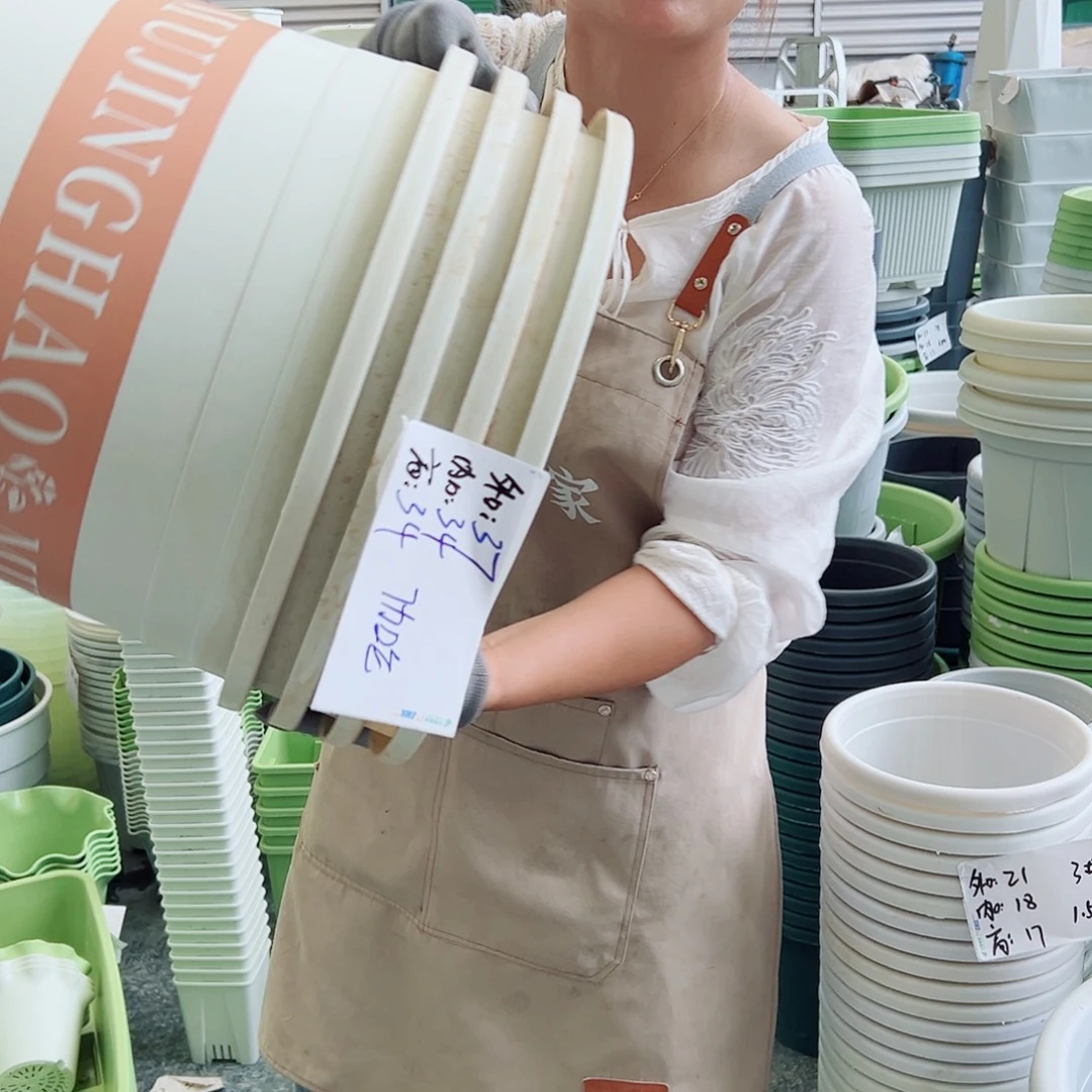 瑕疵7加仑米白色4个无托