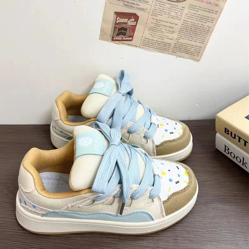 【小涛专属C01-C200】小众厚底板鞋女款2025冬新款加绒小白鞋A