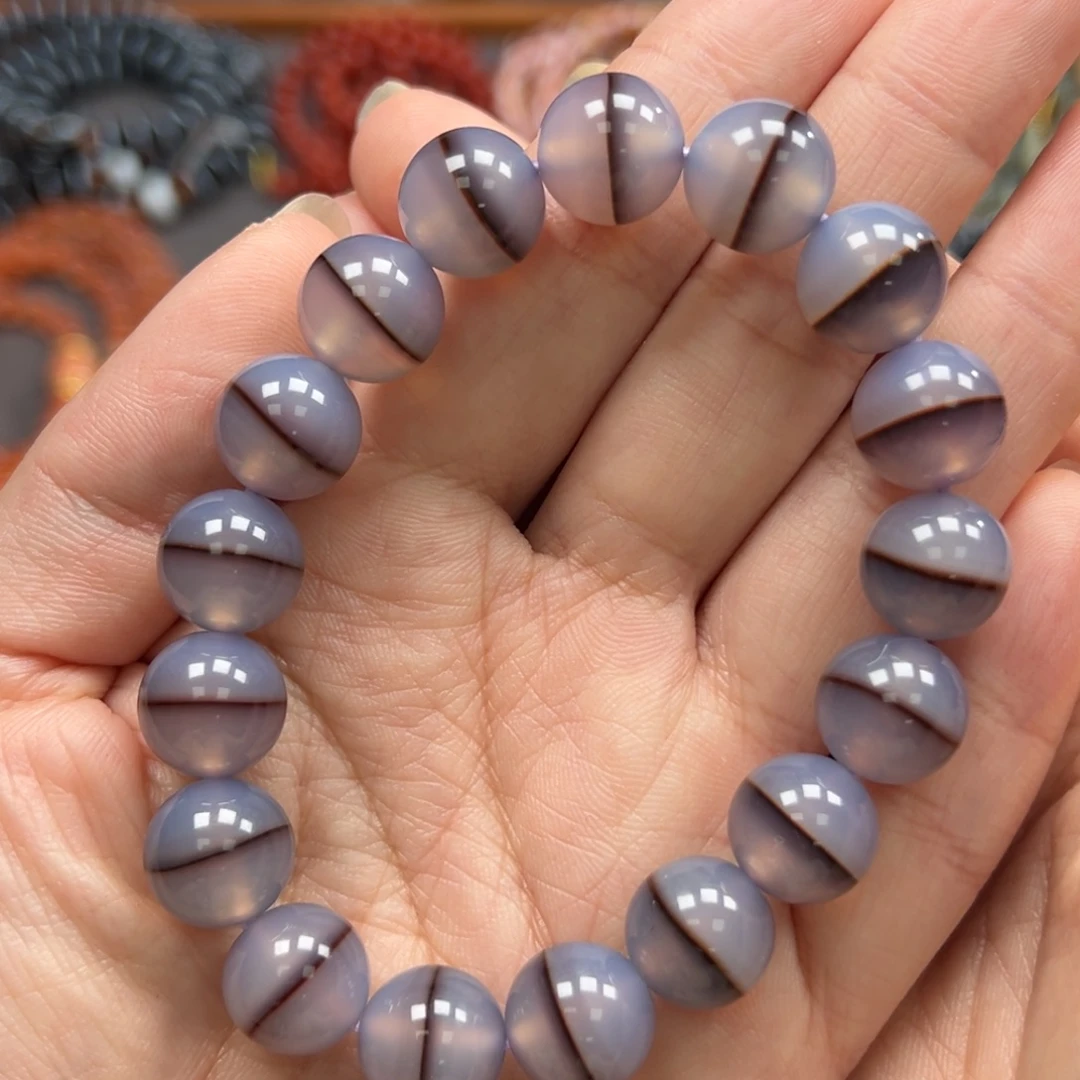 玛瑙/玉髓未镶嵌手链