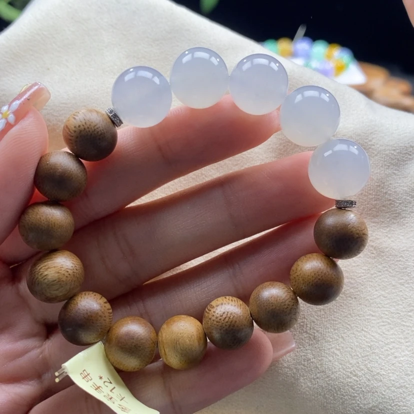 【闪购商品】沉香木手串冰胶手串卡12+