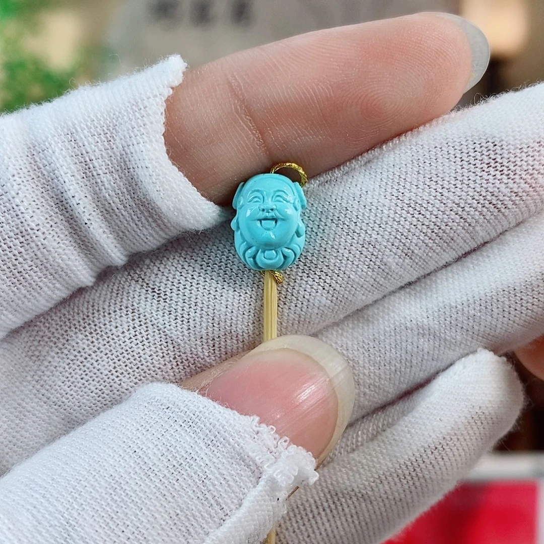未镶嵌绿松石珠宝奇石