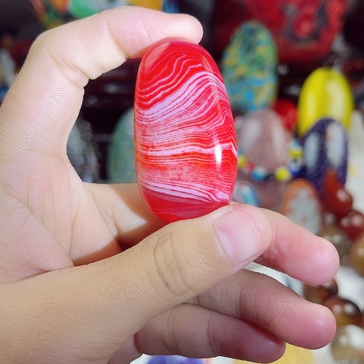 玛瑙/玉髓未镶嵌耳环