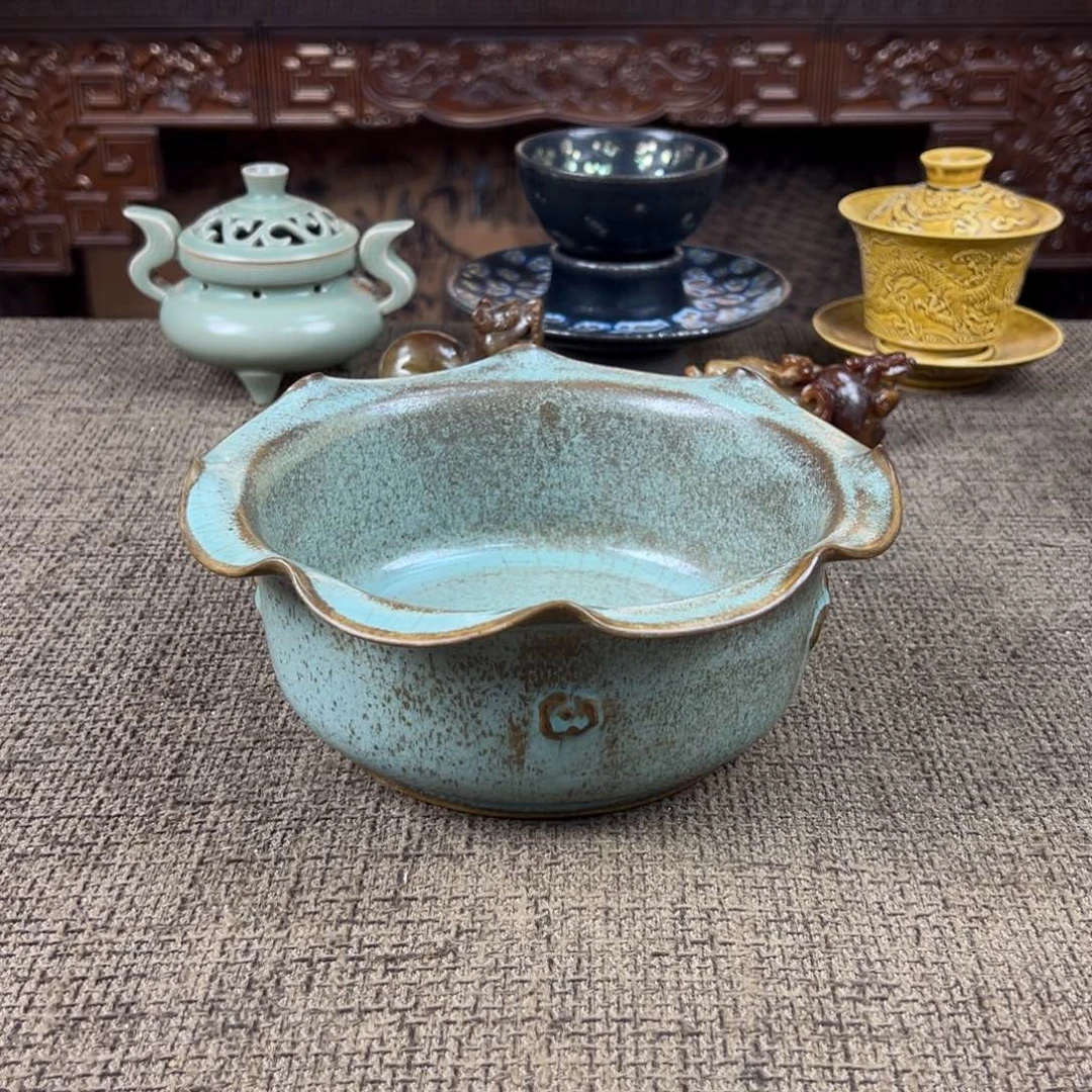 Lao窑瓷直播间开门货陶瓷艺术品正能量开门
