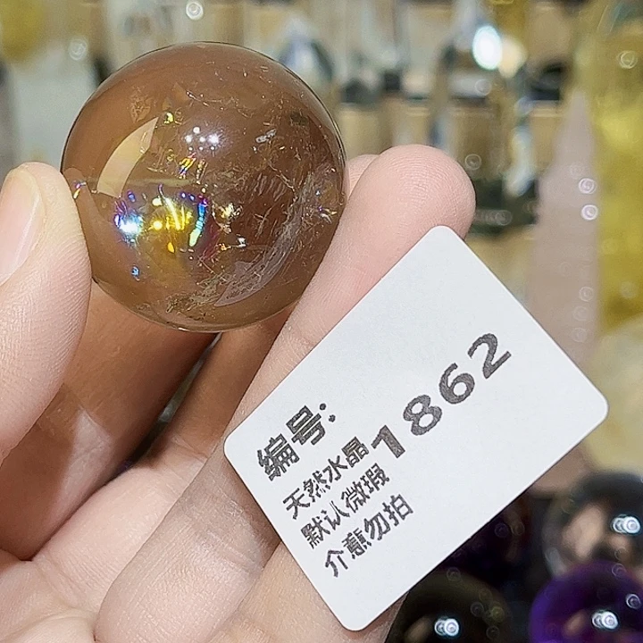 摆件未镶嵌水晶한****)球