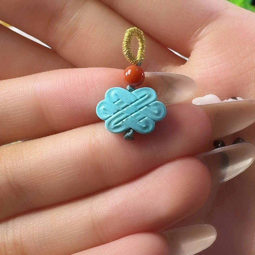 绿松石未镶嵌吊坠(不含链)