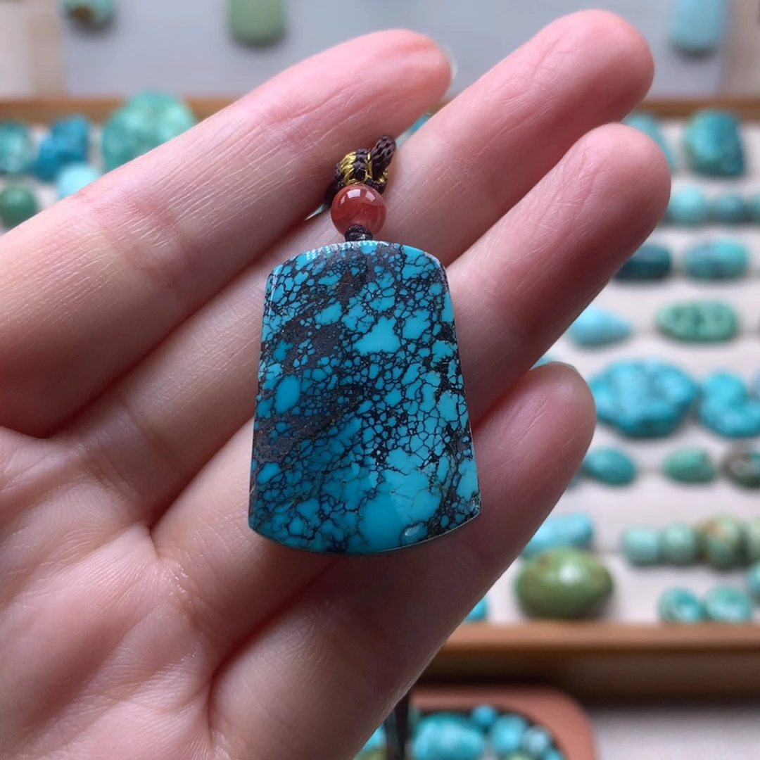 未镶嵌绿松石挂件