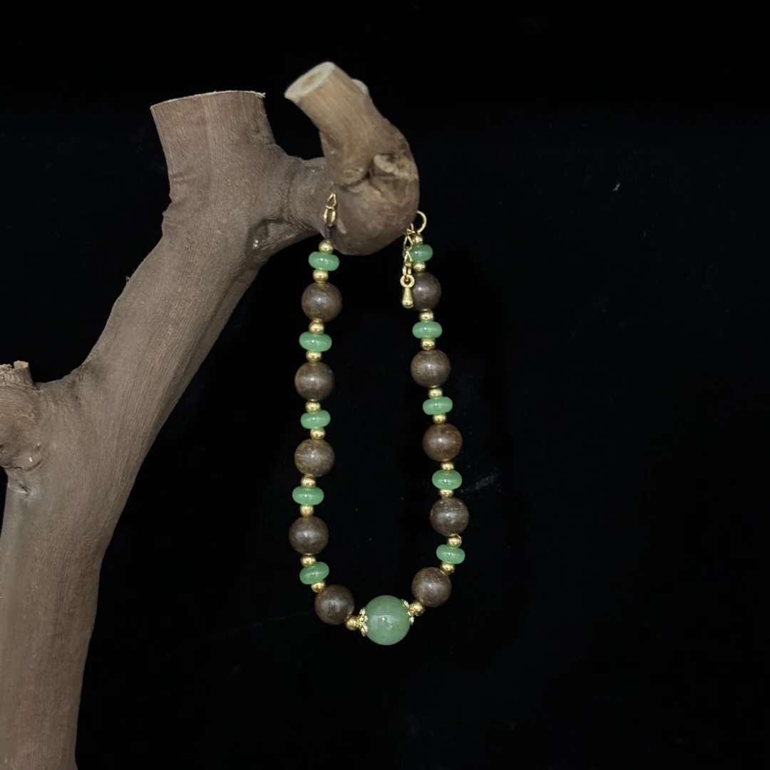 增香沉香木m-ag072  精选沉级单圈手串（送高端福牌礼盒盒型随机））