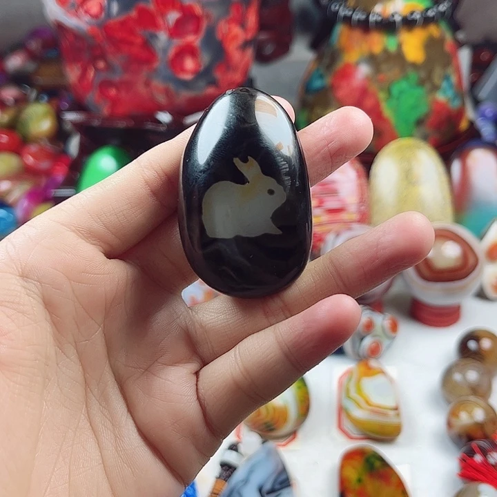玛瑙/玉髓未镶嵌耳环