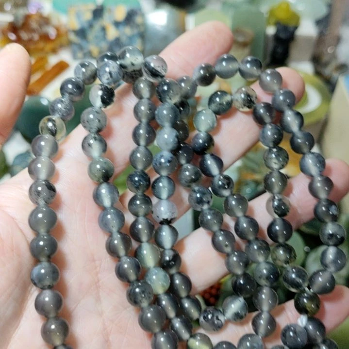 岫玉未镶嵌108粒珠子