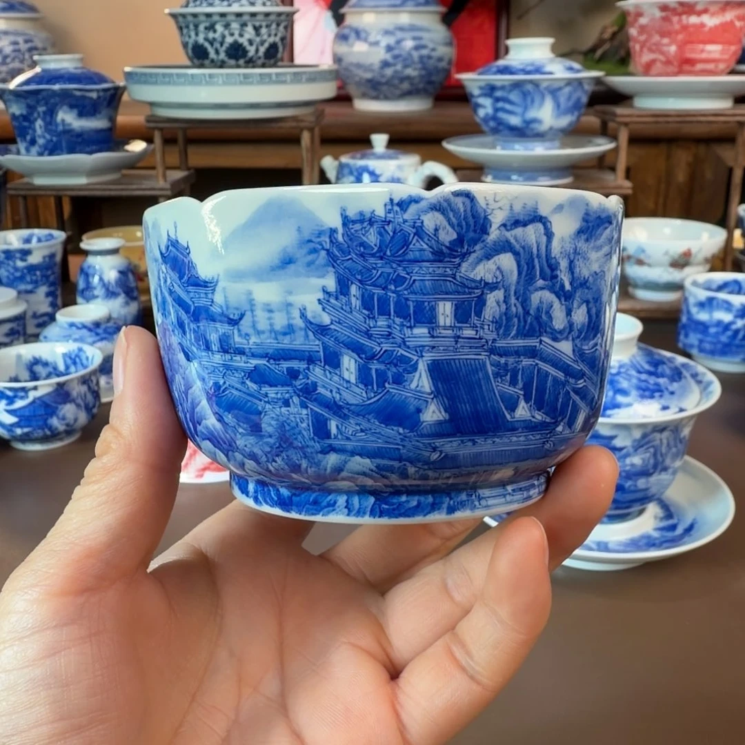景德镇陶瓷手工手绘