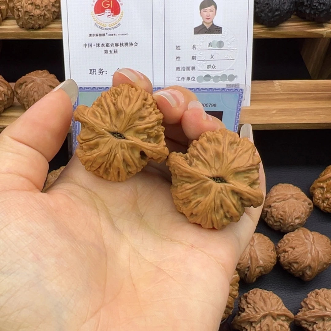 把件文玩核桃36全品麦虎