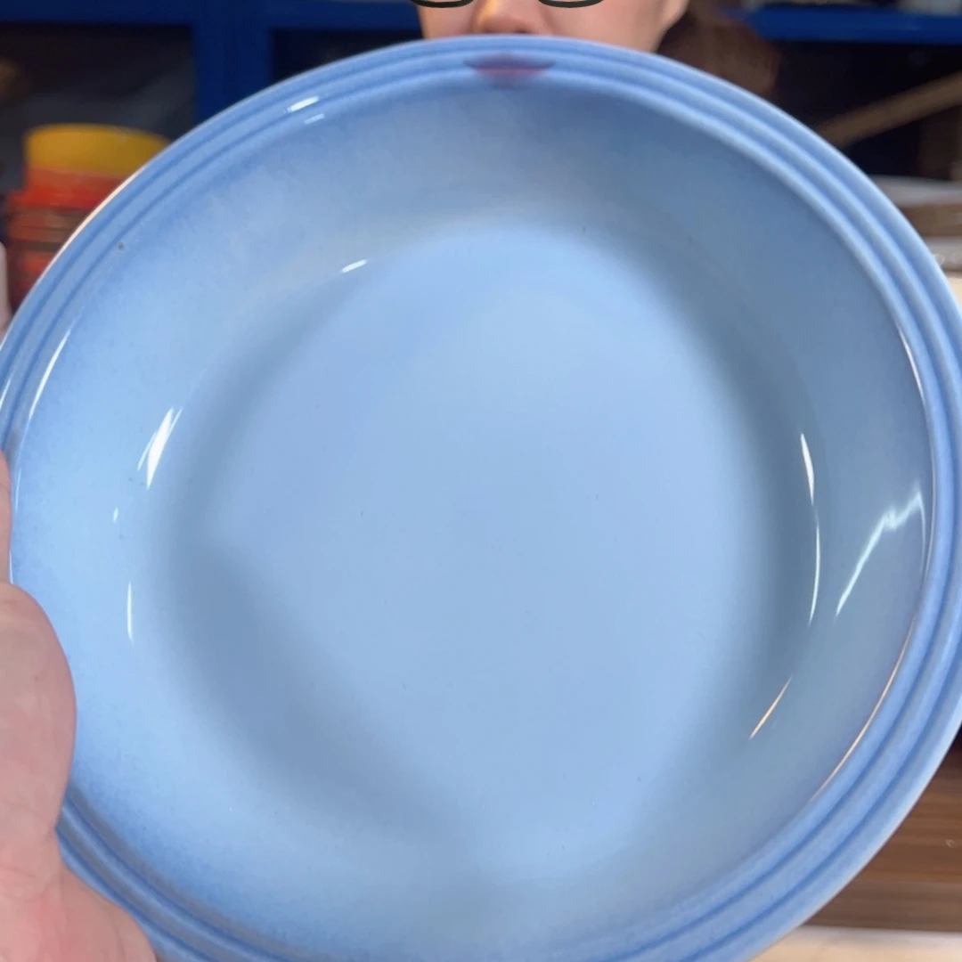 陶瓷水晶蓝大草帽