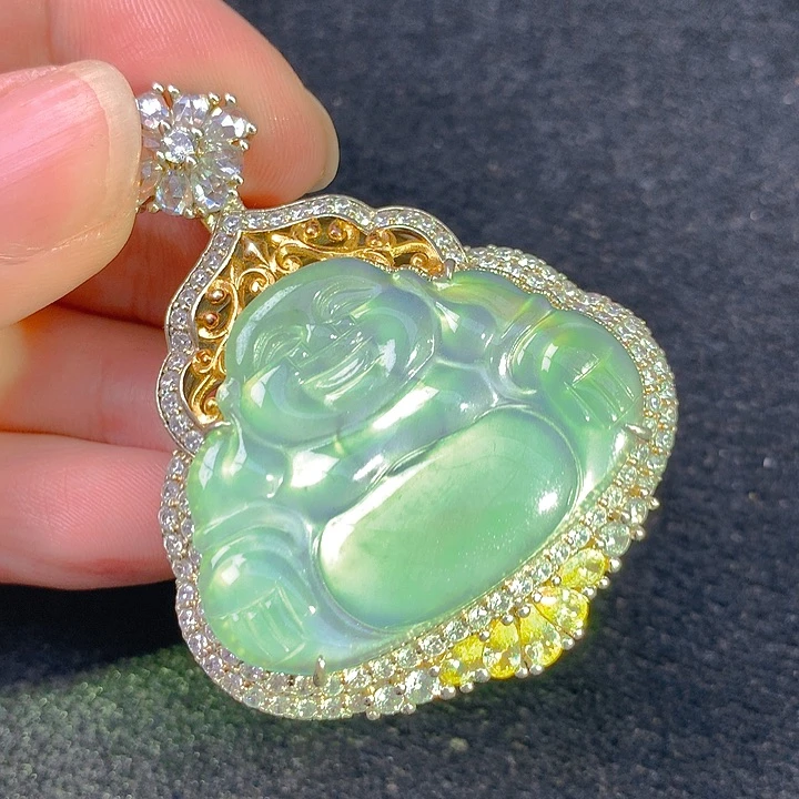 颈饰未镶嵌翡翠翡翠