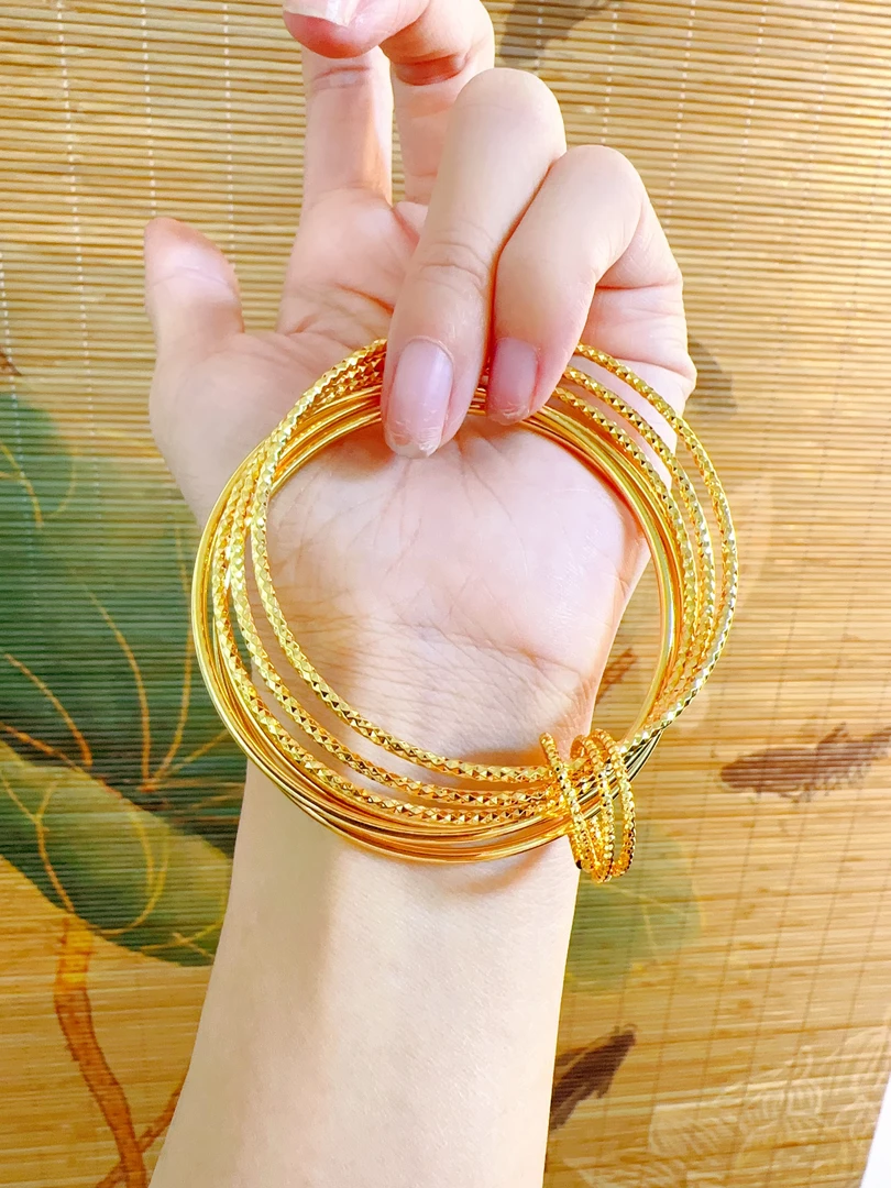 爆闪环环相扣手镯3091