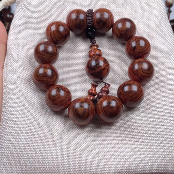 黄花梨/降香黄檀手串/手链退**爷海南黄花梨2.0