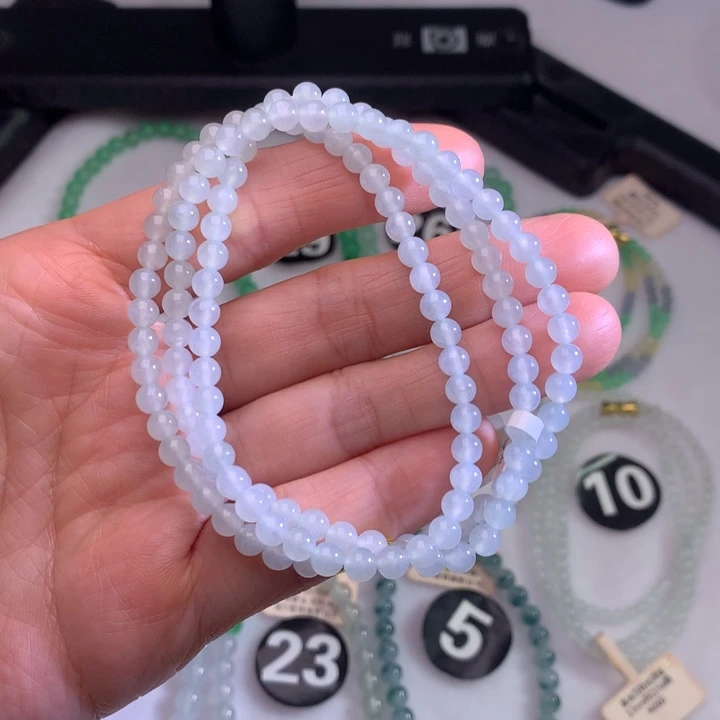 未镶嵌手链翡翠卡4.8