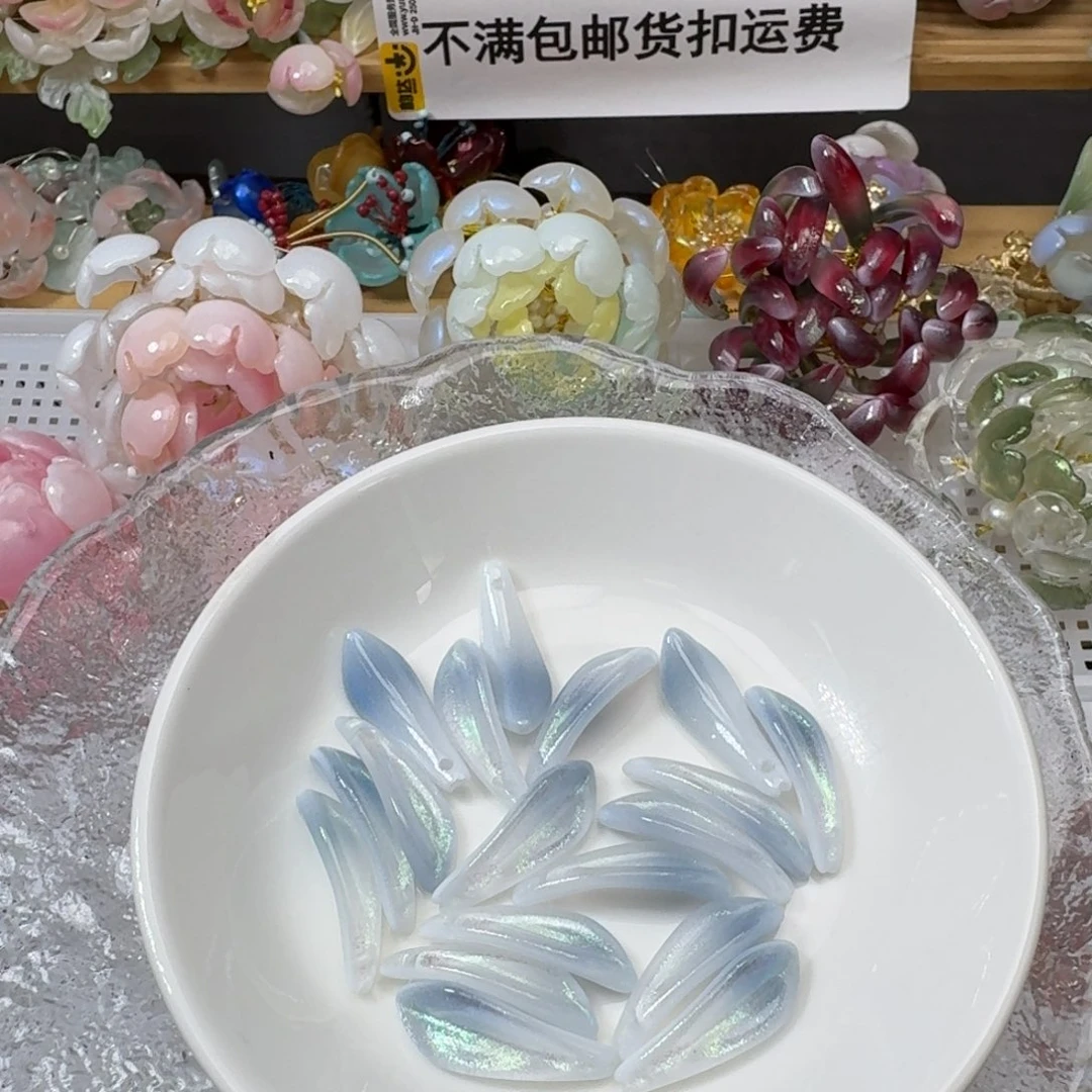玻璃12号兰花一百个