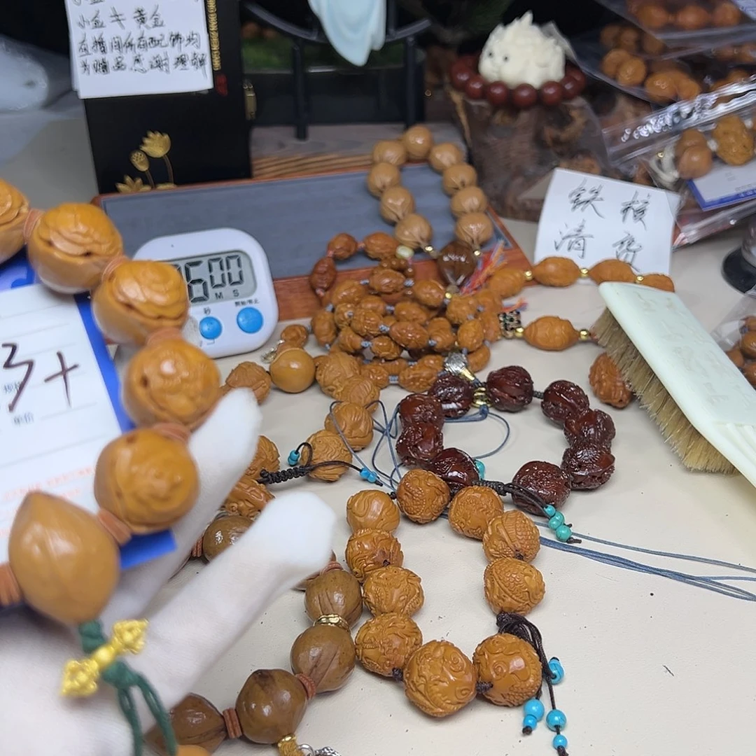 橄榄核手串/手链橄榄核雕刻手工雕刻