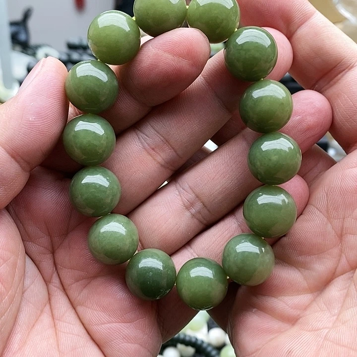 【闪购商品】未镶嵌手链和田玉16青黄口