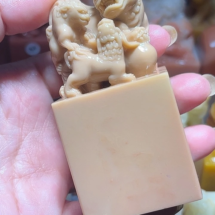 本***你老挝石老挝保利石印章