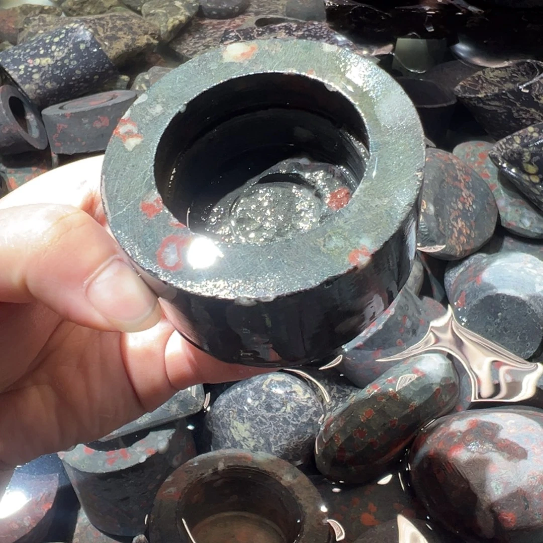 梅花玉鱼缸石茶周边