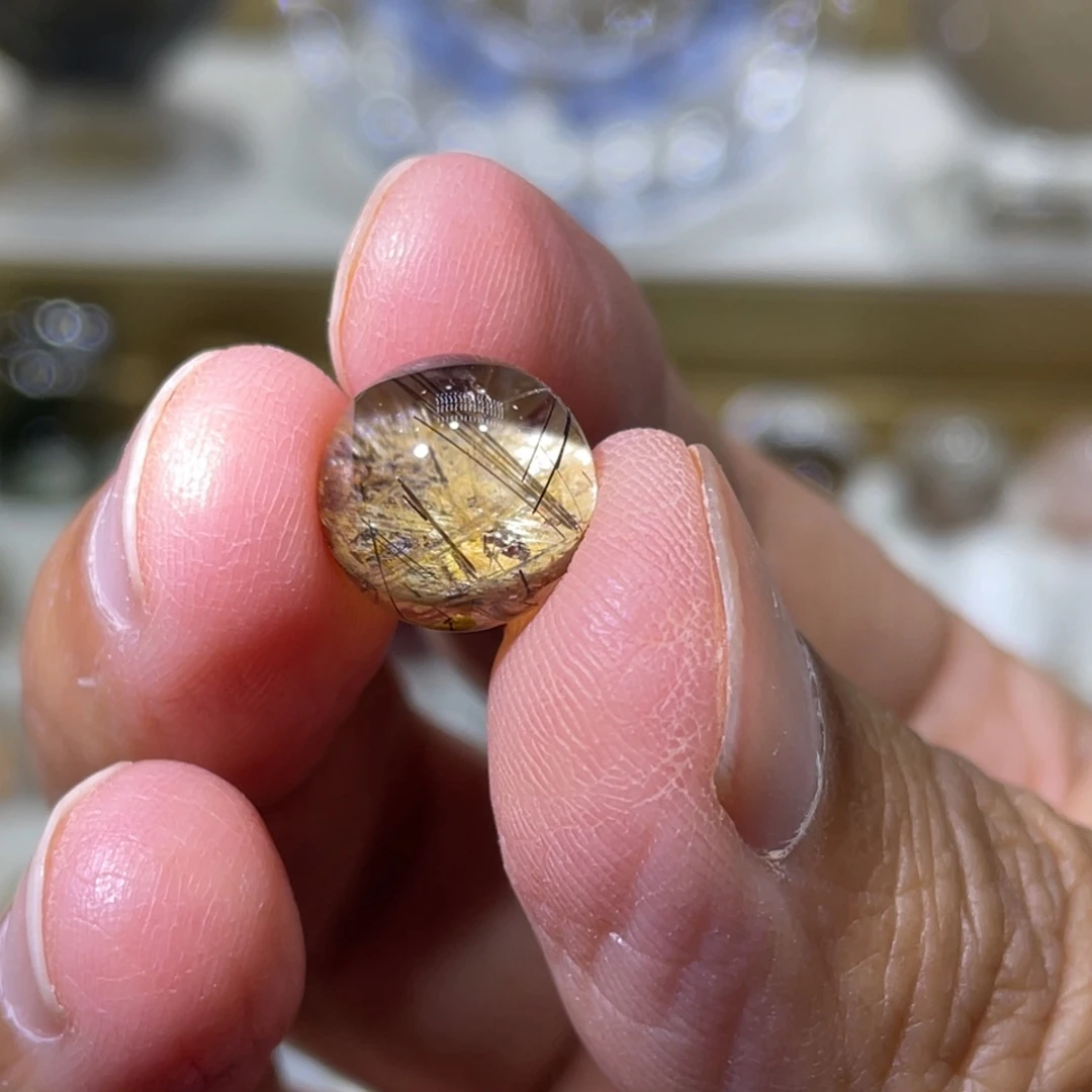 水晶未镶嵌珠宝半成品