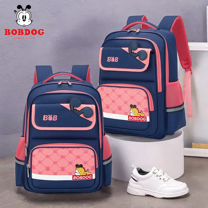 巴布豆男童防水包6-12岁潮款女孩轻便减负定型防驼背小学生防水包