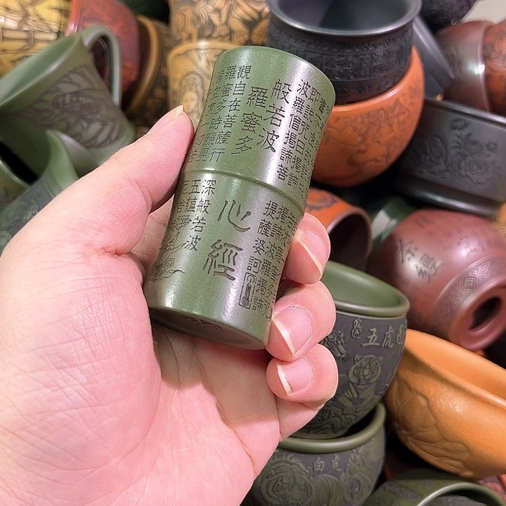 茶杯紫砂全手工紫砂主人杯