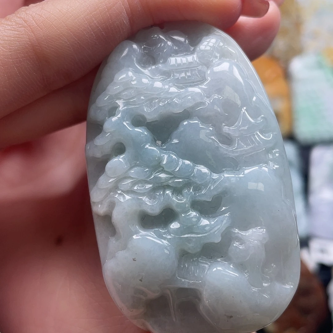 翡翠吊坠(不含链)未镶嵌