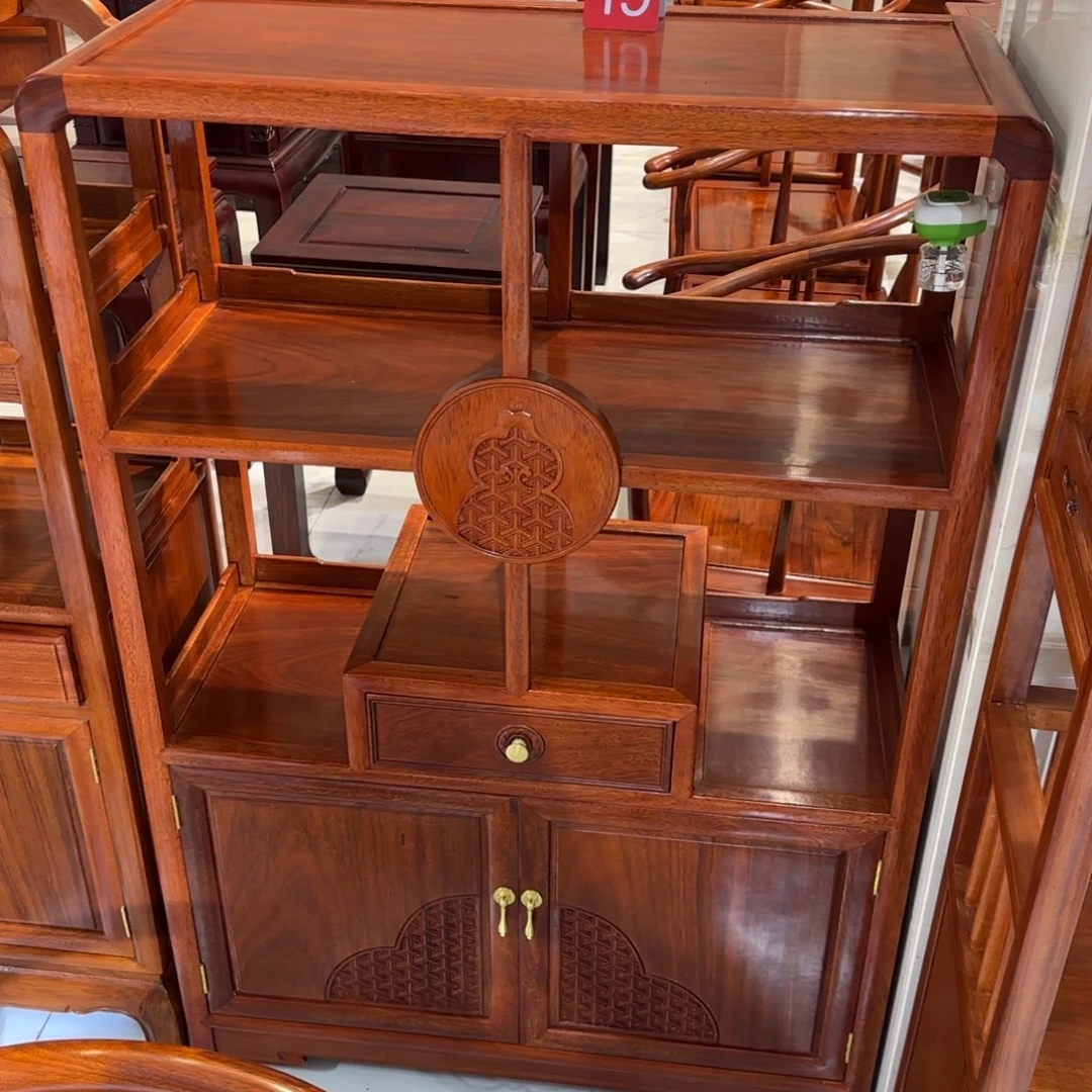 花梨木类成套家具刚果花梨86✖️36高128多宝阁